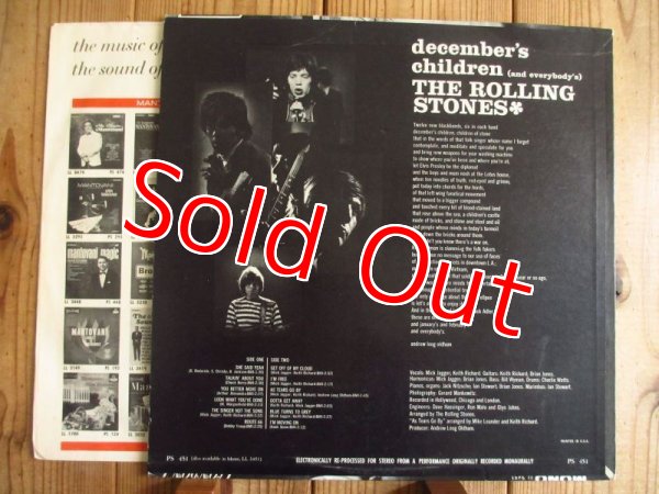 画像2: The Rolling Stones / December's Children (And Everybody's) (2)