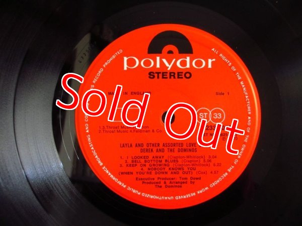 画像4: Derek And The Dominos / Layla And Other Assorted Love Songs (4)