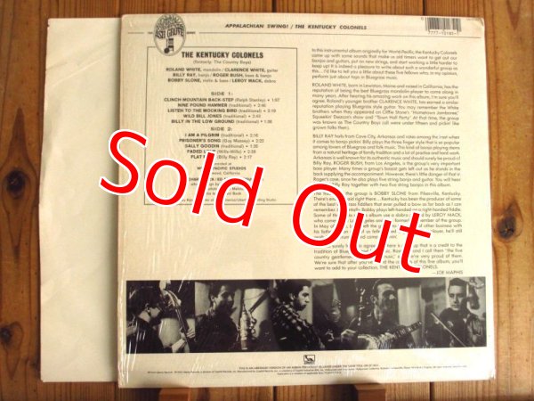 画像2: The Kentucky Colonels / Appalachian Swing ! (2)