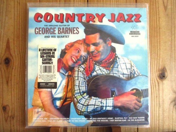 画像1: スイングギターの名手ジョージバーンズのカントリーとジャズを融合した名作！■George Barnes Quartet / Country Jazz (1)
