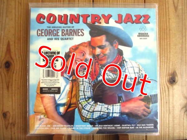 画像1: スイングギターの名手ジョージバーンズのカントリーとジャズを融合した名作！■George Barnes Quartet / Country Jazz (1)