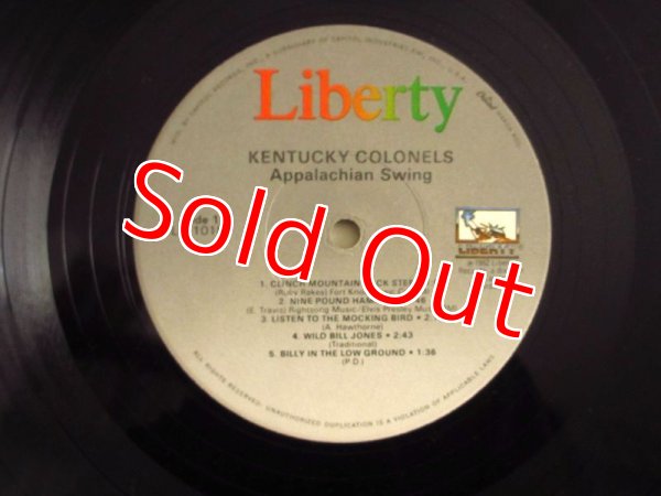 画像3: The Kentucky Colonels / Appalachian Swing ! (3)