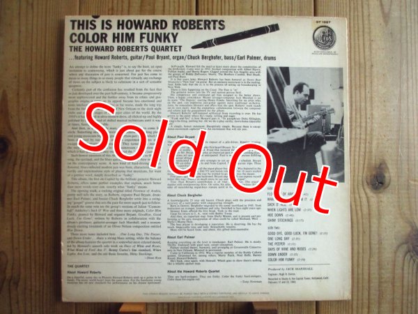 画像2: The Howard Roberts Quartet / This Is Howard Roberts Color Him Funky (2)