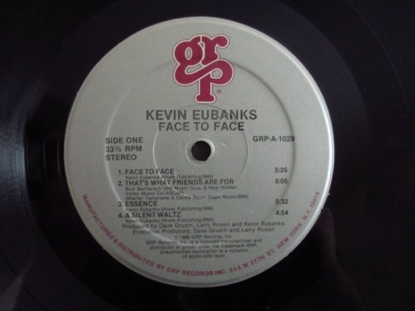 画像3: Kevin Eubanks / Face To Face (3)