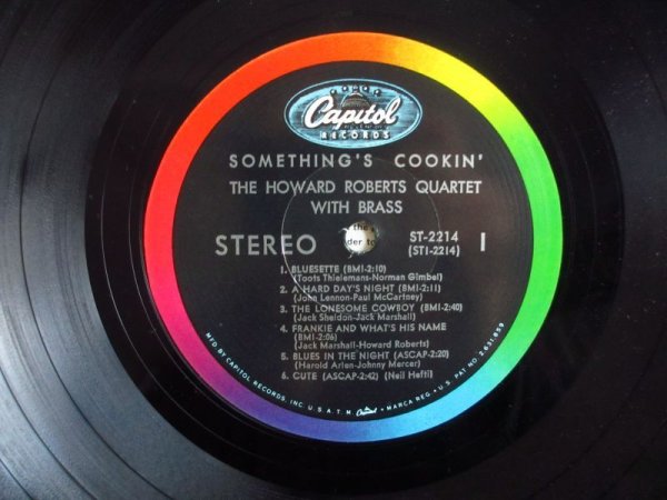 画像3: The Howard Roberts Quartet / Something's Cookin' (3)