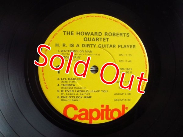 画像3: The Howard Roberts Quartet / H.R. Is A Dirty Guitar Player (3)