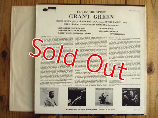 画像2: Grant Green / Feelin' The Spirit (2)