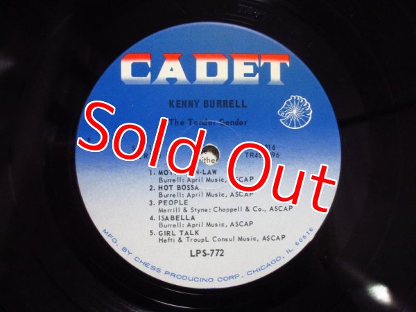 画像3: The Kenny Burrell Quartet / The Tender Gender (3)