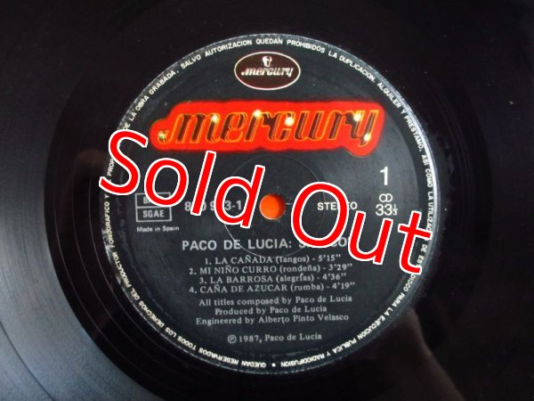 画像3: Paco De Lucia / Siroco (3)