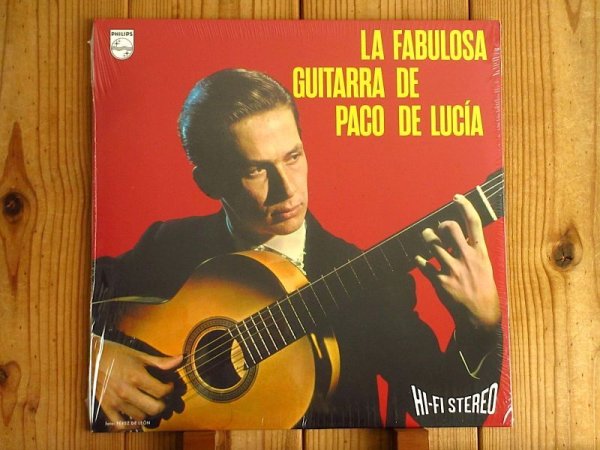 画像1: 当時19歳天才フラメンコギター奏者パコデルシア衝撃のデビュー作がアナログ・リイシュー！■Paco De Lucia / La Fabulosa Guitarra De Paco De Lucia (1)