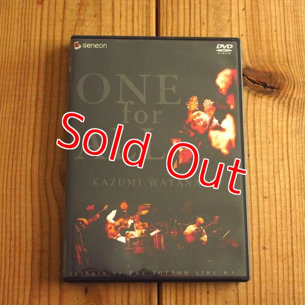 画像1: 渡辺香津美 / ONE FOR ALL~tribute to THE BOTTOM LINE N.Y. (1)