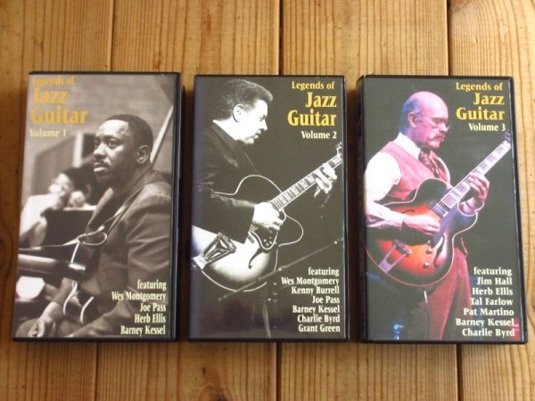 画像1: 3巻セット■V.A. (Wes Montgomery, Kenny Burrell, Jim Hall, etc.) / Legends of the Jazz Guitar Vol. 1~3 (1)