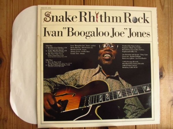 画像2: Ivan Boogaloo Joe Jones / Snake Rhythm Rock (2)