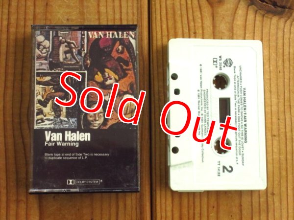 画像1: Van Halen / Fair Warning (1)