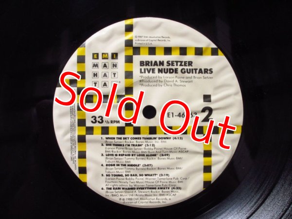 画像4: Brian Setzer / Live Nude Guitars (4)