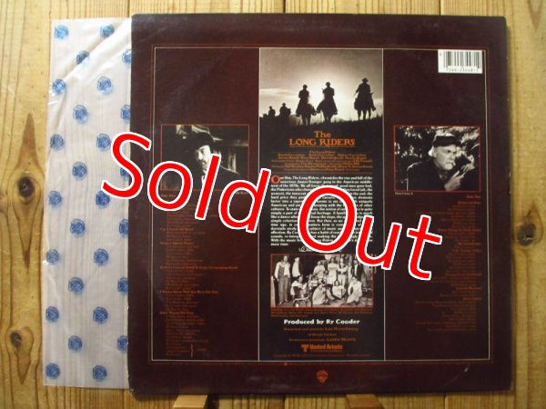 画像2: Ry Cooder / The Long Riders (Original Sound Track) (2)