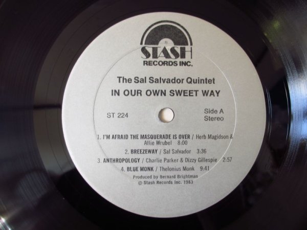 画像3: The Sal Salvador Quintet / In Our Own Sweet Way (3)