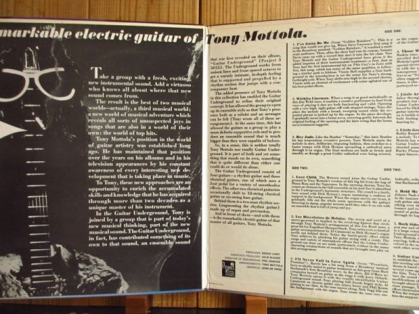 画像2: Tony Mottola / Joins The Guitar Underground (2)