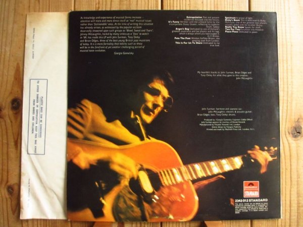 画像2: John McLaughlin / Extrapolation (2)