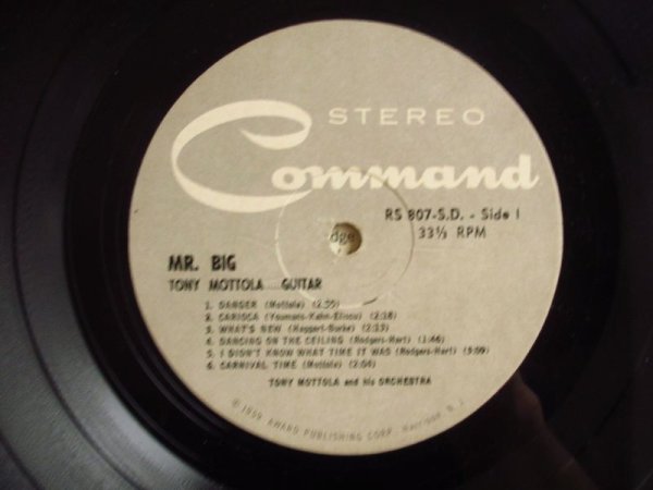 画像4: Tony Mottola / Mr. Big: Tony Mottola...Guitar (4)
