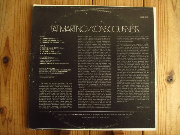 画像2: Pat Martino / Consciousness (2)