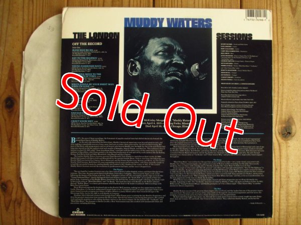 画像2: Muddy Waters / The London Muddy Waters Sessions (2)