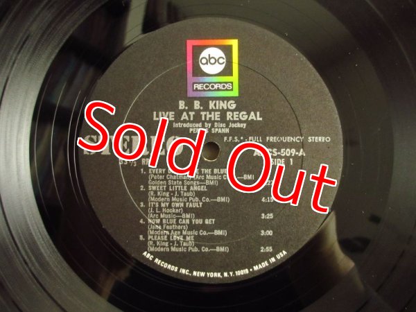 画像3: B.B. King / Live At The Regal (3)