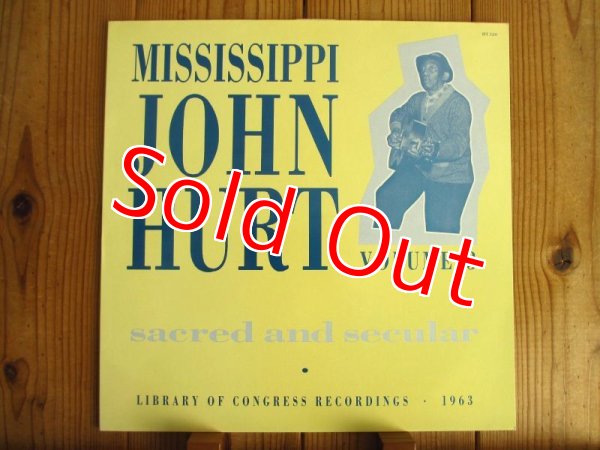 画像2: 3枚セット！■Mississippi John Hurt / Monday Morning Blues, Avalon Blues Volume 2 & 3 (2)