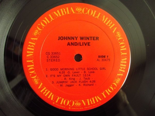 画像5: Johnny Winter And / And/Live (5)
