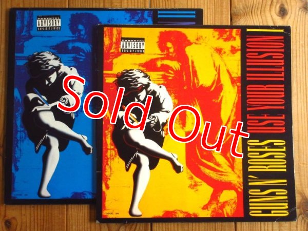 画像1: USオリジナル 4枚セット！■Guns N' Roses / Use Your Illusion I & II (1)