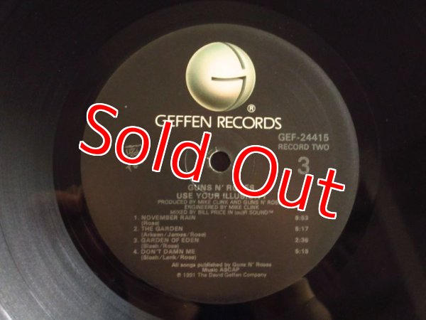 画像5: USオリジナル 4枚セット！■Guns N' Roses / Use Your Illusion I & II (5)