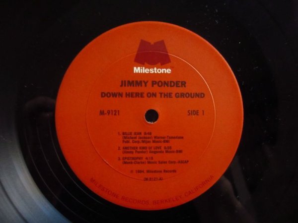 画像3: Jimmy Ponder / Down Here On The Ground (3)