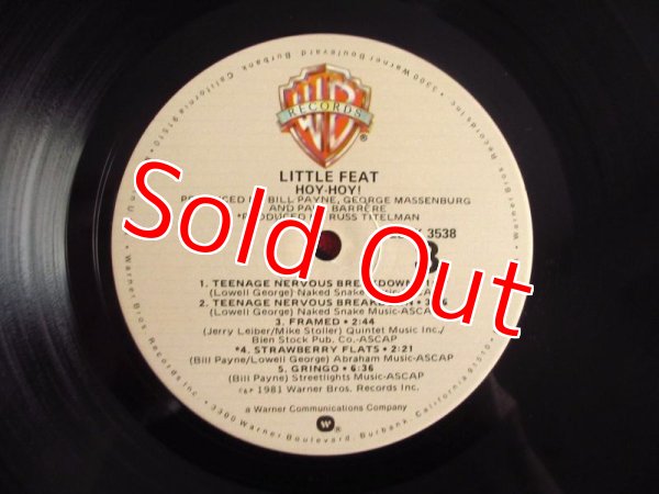画像4: Little Feat / Hoy-Hoy! (4)