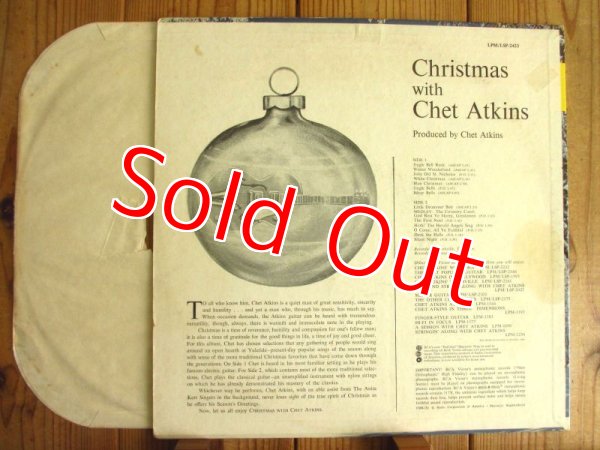 画像2: Chet Atkins / Christmas With Chet Atkins (2)