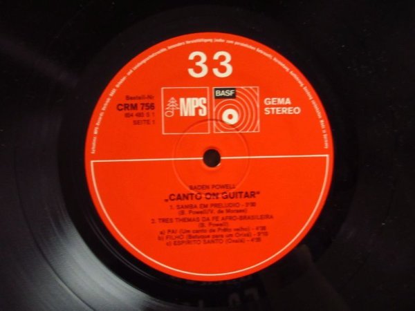 画像4: Baden Powell / Canto On Guitar (4)