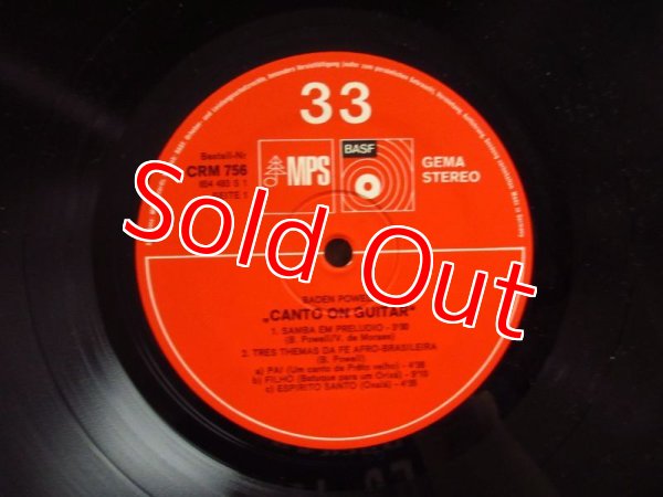 画像4: Baden Powell / Canto On Guitar (4)