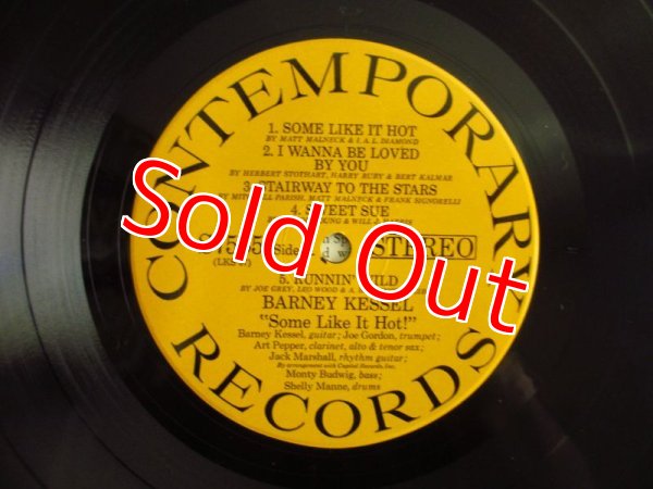 画像3: Barney Kessel / Some Like It Hot (3)