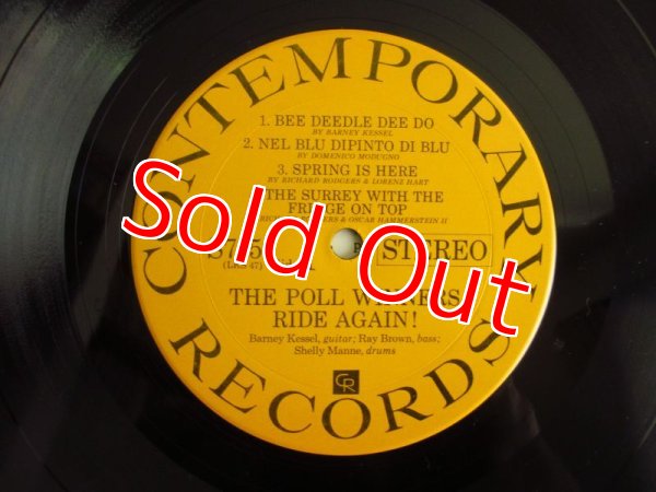 画像3: Barney Kessel - The Poll Winners / Ride Again! (3)