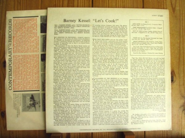 画像2: Barney Kessel / Let's Cook! (2)