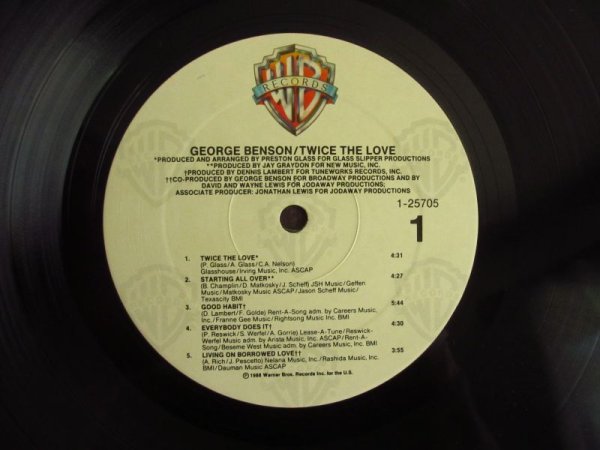 画像3: George Benson / Twice The Love (3)