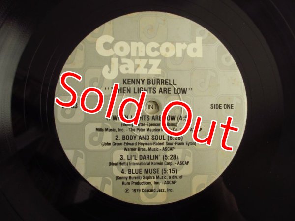 画像3: Kenny Burrell / When Lights Are Low (3)