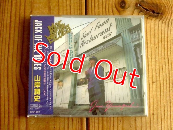 画像1: 未開封！Dr.ジョンやキングオブグルーヴことジェームスギャドソン等が参加した1993年作品！■山岸潤史 / Jack Of The Blues (1)