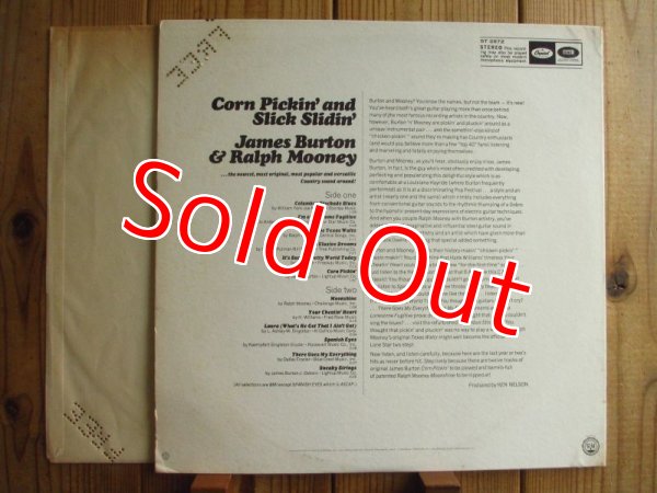 画像2: James Burton And Ralph Mooney / Corn Pickin' And Slick Slidin' (2)