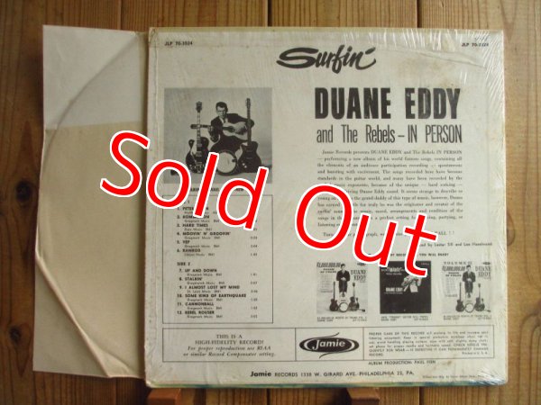 画像2: Duane Eddy And The Rebels / Surfin' (2)