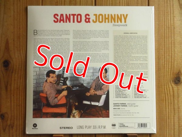 画像2: 歴史的ギター名曲「Sleepwalk」収録！兄弟ギターデュオのサント＆ジョニーの代表作！■Santo & Johnny / Santo & Johnny (2)