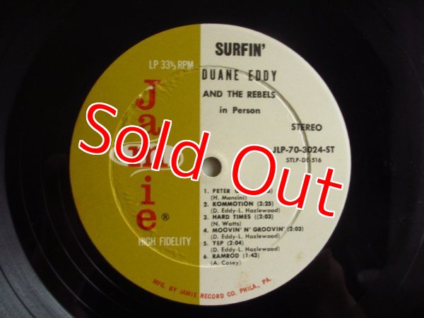 画像3: Duane Eddy And The Rebels / Surfin' (3)