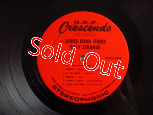 画像3: Billy Strange / The James Bond Theme (3)