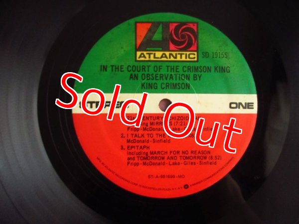 画像4: King Crimson / In The Court Of The Crimson King (4)