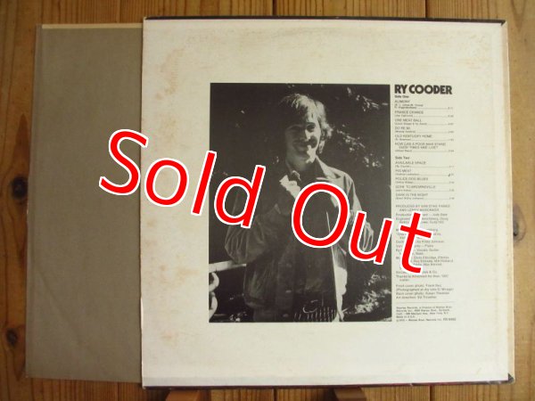 画像2: Ry Cooder / Ry Cooder (2)