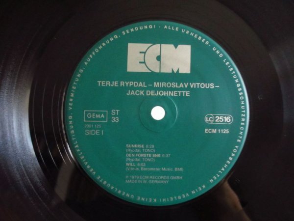 画像3: Terje Rypdal / Miroslav Vitous / Jack DeJohnette (3)